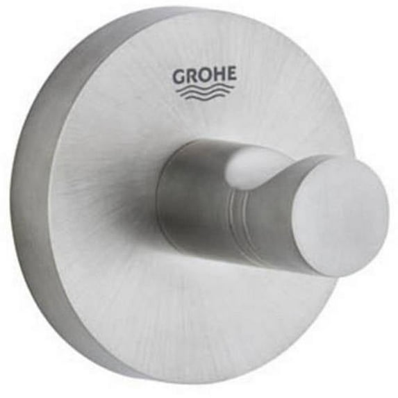 Grohe 40364000 Essensials Robe Hook, Available in Various Colors