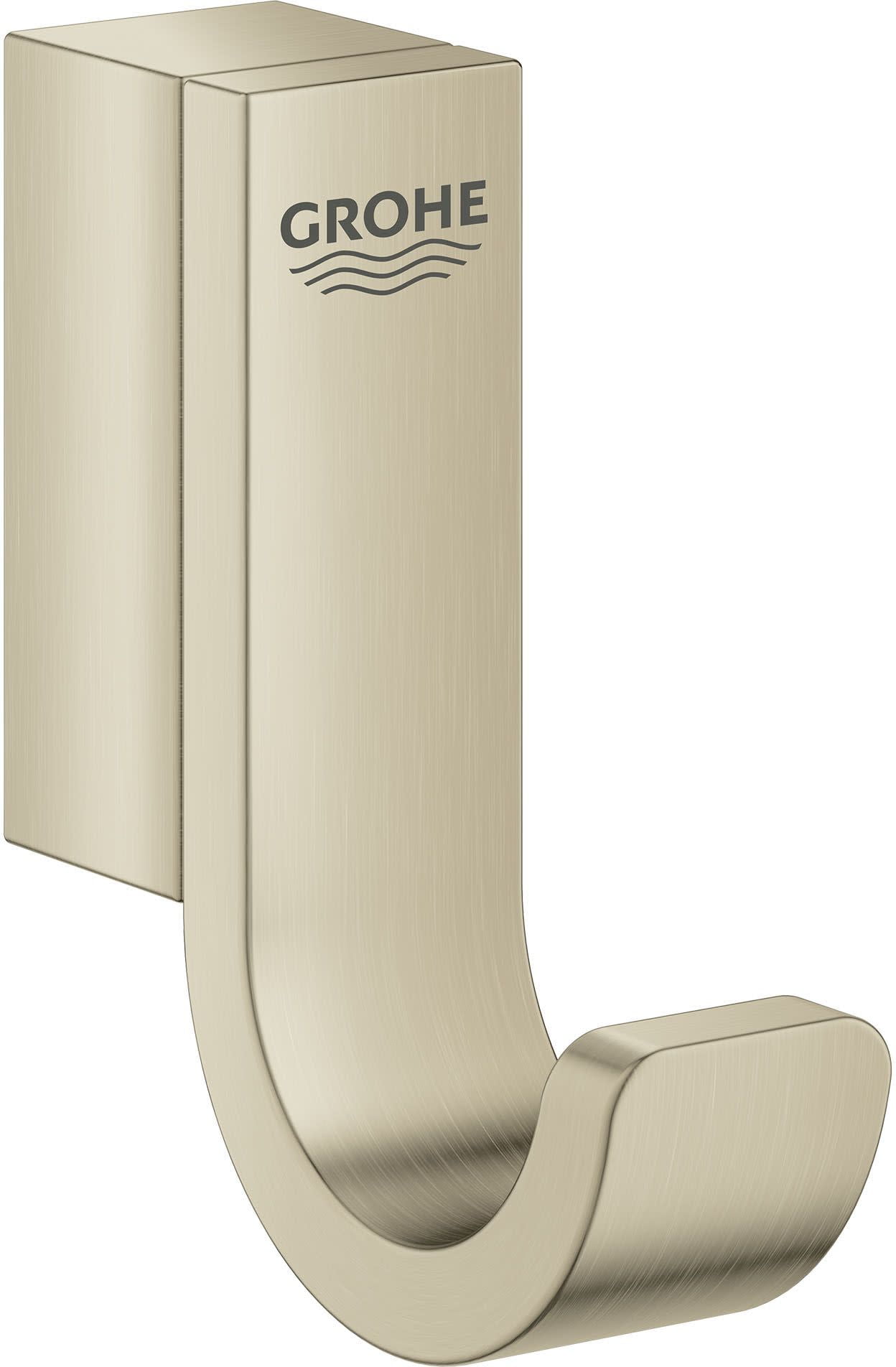 Brushed Nickel Modern Wall Mounted Robe Hook