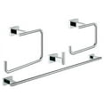 thumbnail image 1 of Grohe Essentials 4 Piece Bathroom Hardware Set, 1 of 4