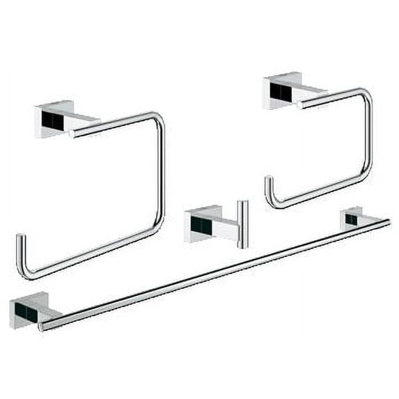 Grohe Essentials 4 Piece Bathroom Hardware Set