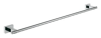 Modern Chrome Wall Mounted Single Towel Bar