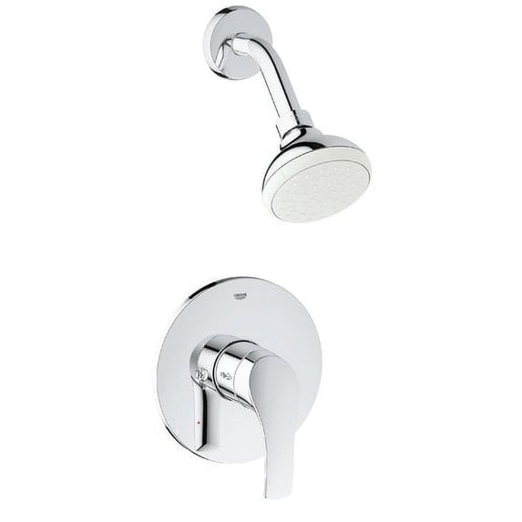 Eurosmart Bathtub/Shower Combo Faucet, Chrome