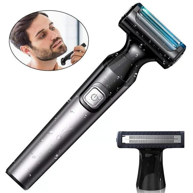 Groin Hair Trimmer for Men, Electric Body Hair Trimmer, Waterproof Ball