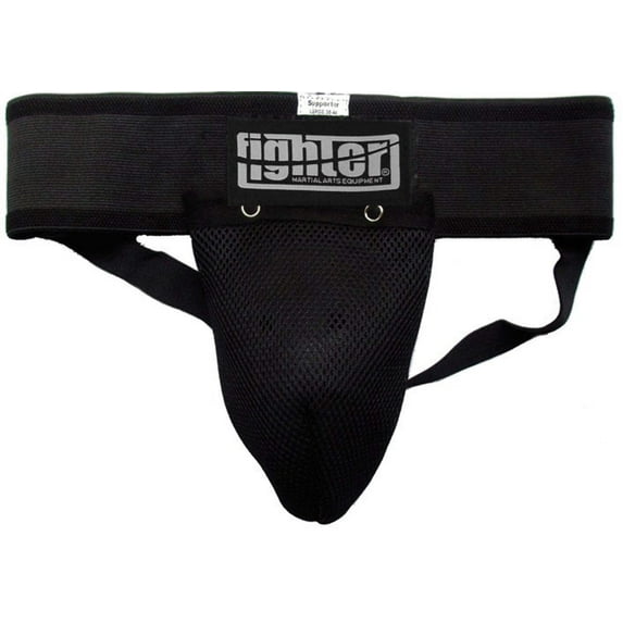 Groin Protector Fighter - Mesh - black, GR-FightB