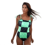 Grojimts Womens Anime One Piece Swimsuit Kawaii Style Bathing Suit Cartoon Swimwear