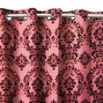 thumbnail image 1 of Grommet Blackout Curtain Taffeta Damask 56" Wide Curtain, 1 of 11