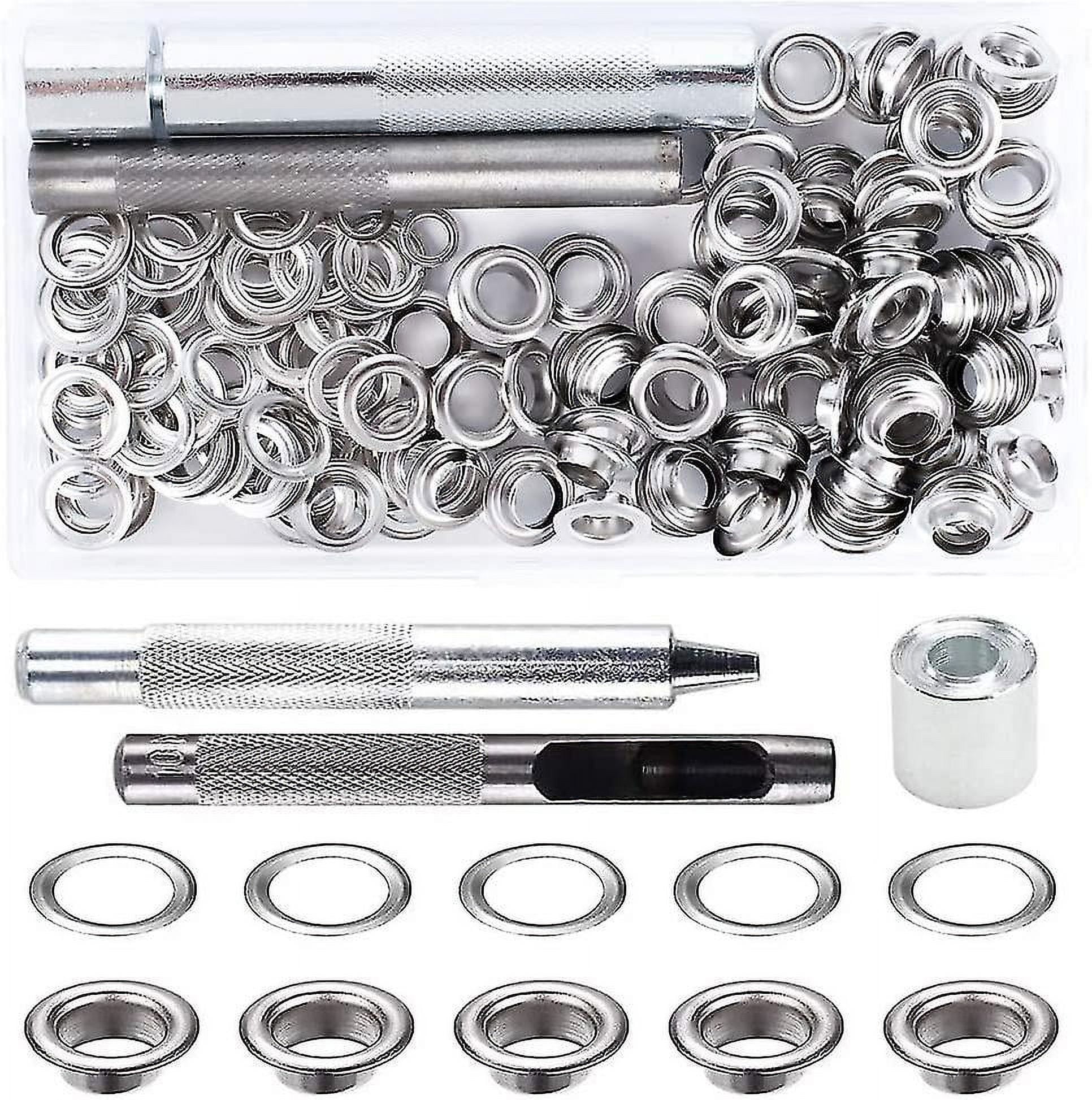 Grommet Kit Eyelets Tools Metal Grommet Eyelet Kit With Grommet Tools