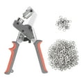 Grommet Tool Kit 10MM 550 Sets of Eye Button Press Handheld Pliers
