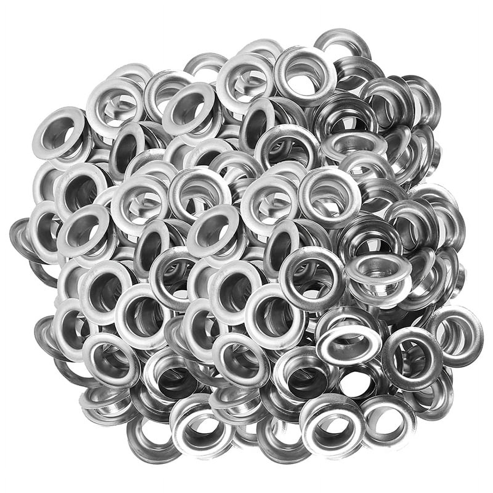 Grommet Tool Kit Grommet & Washer Grommet Kit 500Pcs, 2 Grommets Kit