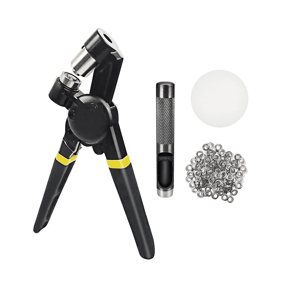Grommet Tool Kit Press Pliers 3/8 Inch (10mm) Hole Punch Manual Kits