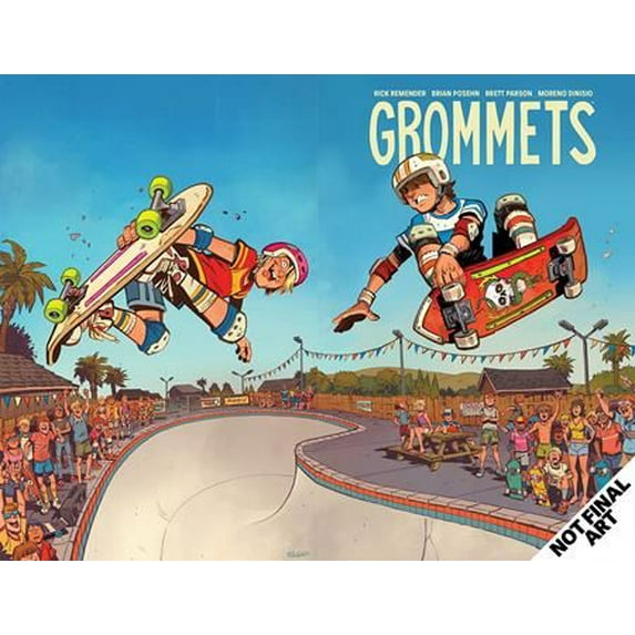 Grommets Tp Direct Market Exclusive Brett Parson Cvr Image Comics Comic Book