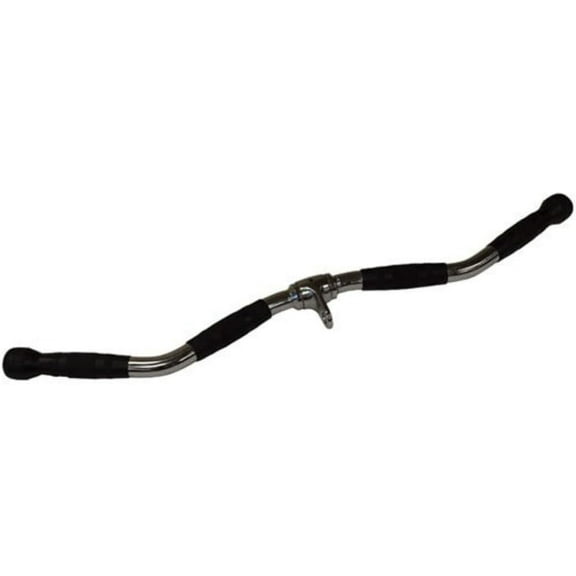 Gronk Fitness 28in Revolving Curl Bar With Ergo Grips