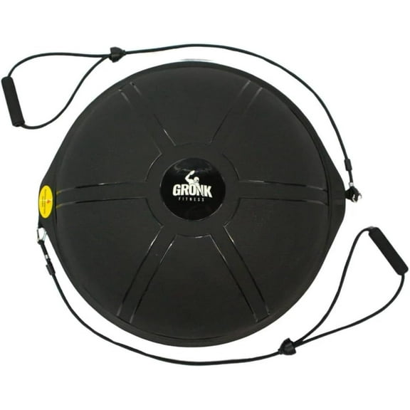 Gronk Fitness Balance Trainer | Helps Develop Core Strength and Balance | Balance Ball Trainer with Resistance Bands and Pump Included