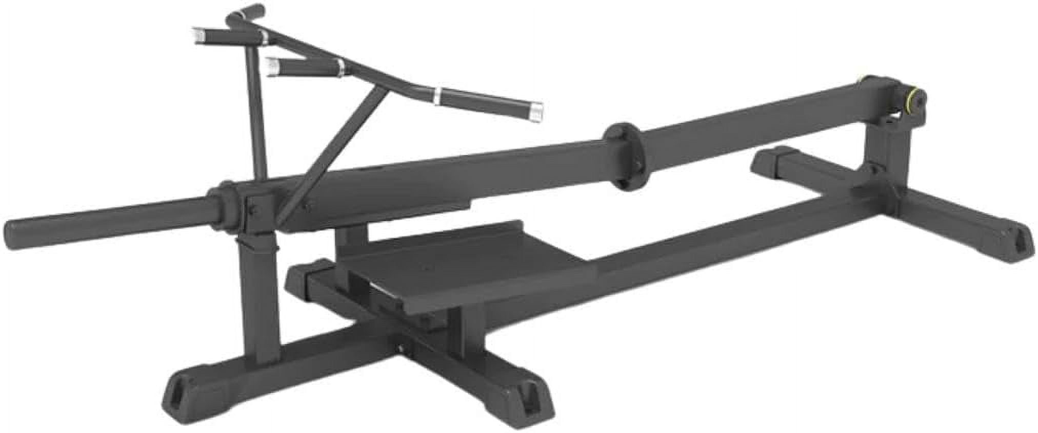 Gronk Fitness Plate Loaded T-Bar Row | Adjustable Row Machine for Strength Training | Home Gym Exercise Equipment | Workout Machine for Weight Lifting and Back Workouts | Fitness and Gym Gear