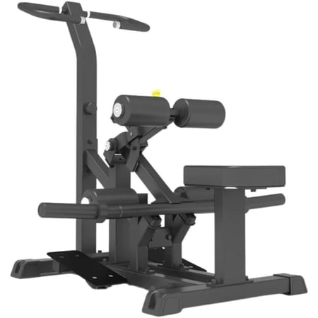 Gronk Fitness Vertical Hip Thrust Machine / Glute Thrust | Plate Loaded | Perfect for Home and Commercial Gym | Sissy Squat Machine