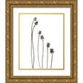 thumbnail image 1 of Gronkjar, Lotte 15x18 Gold Ornate Wood Framed with Double Matting Museum Art Print Titled - Last Years Flowering Poppies, 1 of 4