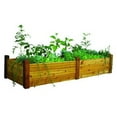 thumbnail image 1 of Gronomics Cedar Three Tier Raised Garden Bed, 1 of 4
