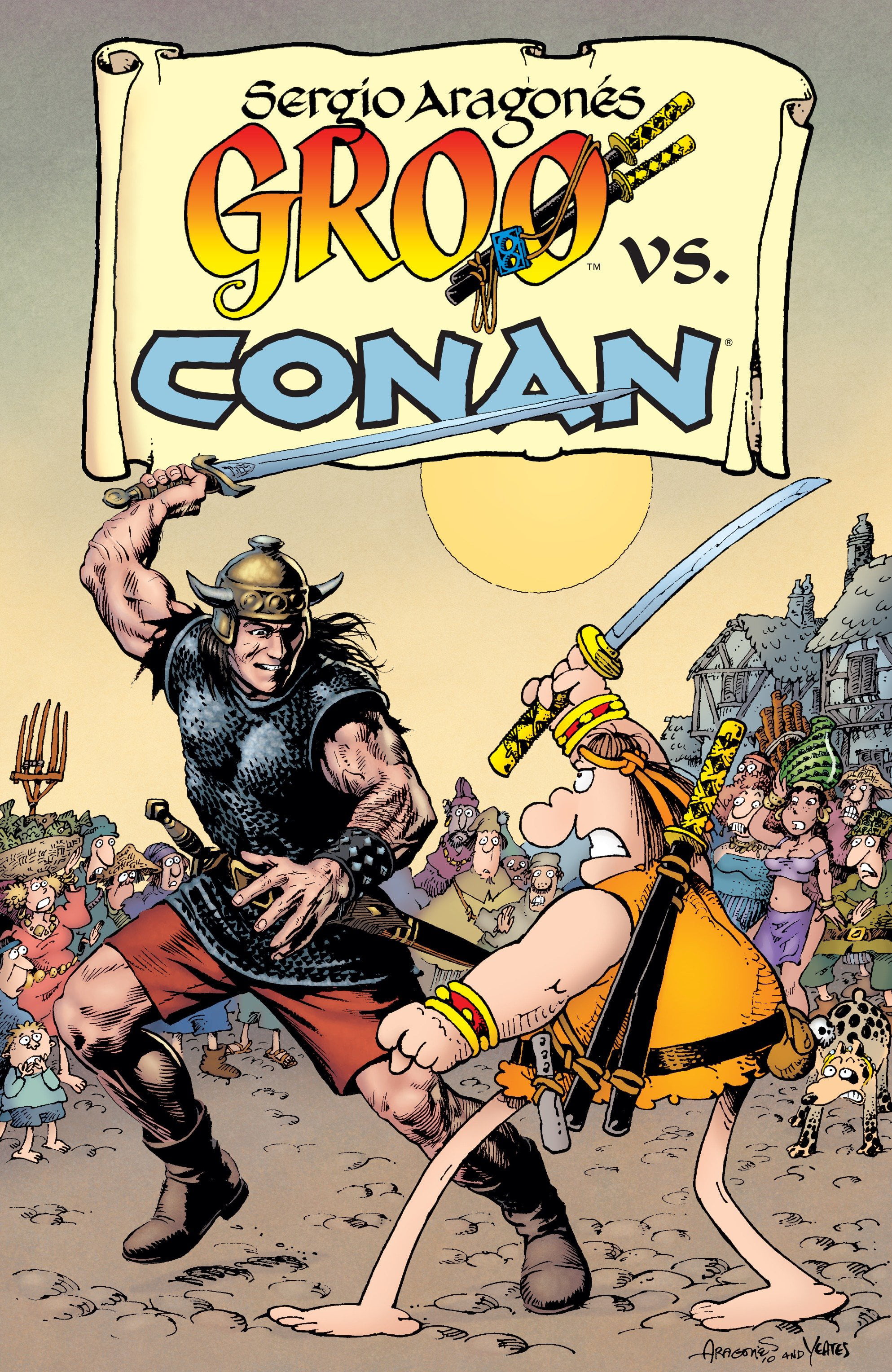 Livro hq Groo Versus Conan - Volume 1 em Promoção na Americanas