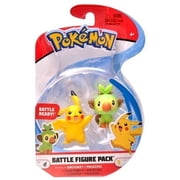 Pokemon Battle Figure 2 Pack - 2 inch Pikachu and Grookey Battle Figures