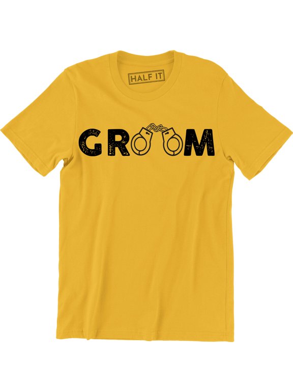 Groom Bridal Party Bachelor Wedding Funny Cool Idea Group Men T-Shirt