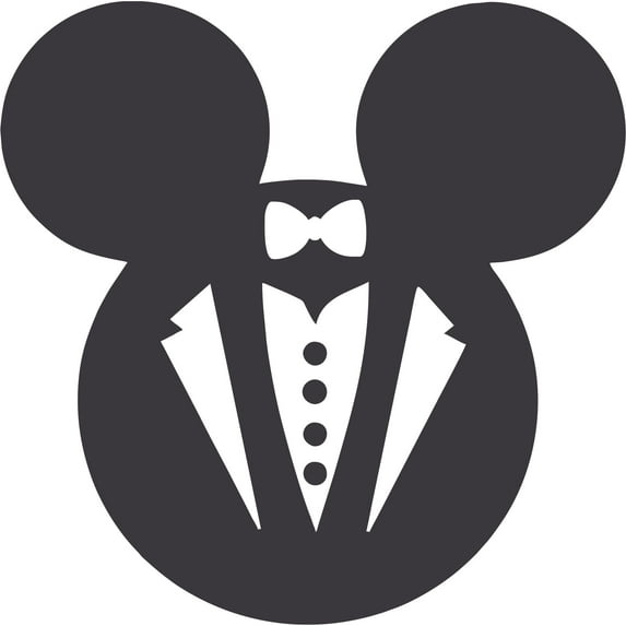 Groom Cartoon Character Art Vinyl Decors Sticker Design Decal Girls Boys Kids Room Bedroom Nursery Kindergarten Home Decor Stickers Wall Vinyl Design Decoration Size (10x8 inch)