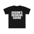 thumbnail image 1 of Groom Drinking Squad Party Unisex T-shirt S-3XL Groomsmen Bachelor Party, 1 of 2