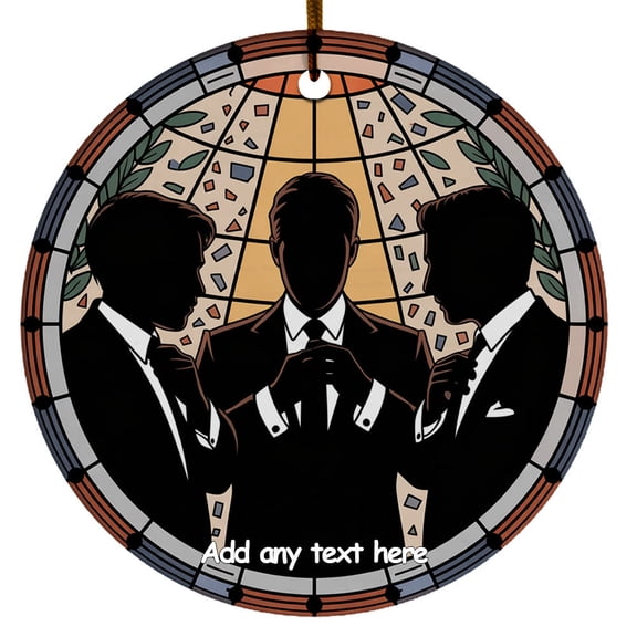 Groom & Groomsmen Ornament  Personalized Ornament Gift for Man, Woman, Family or Friends, Christmas 2025 Keepsake