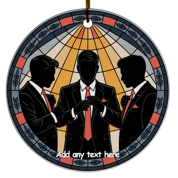 Groom & Groomsmen Ornament  Personalized Ornament Gift for Man, Woman, Family or Friends, Christmas 2025 Keepsake