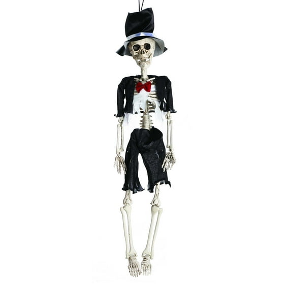 Groom Halloween Decoration - Hanging Skelton Decoration (24 Inch)