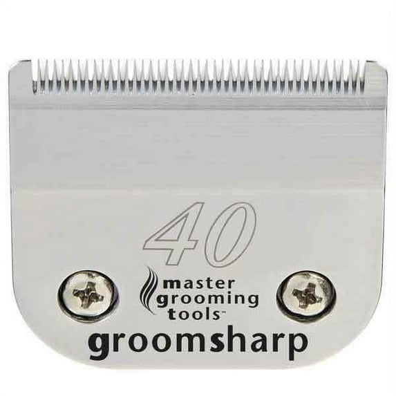 Groom Sharp Stainless Steel Clipper Blades Professional Grade Dog Pet Grooming (40)