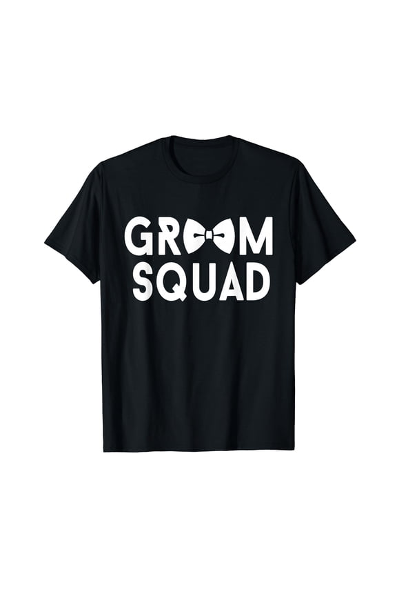 Groom Squad - Bachelor Party Stag Groomsmen Getaway Wedding T-Shirt