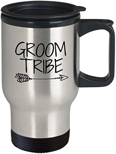 Groom Travel,Groom Tribe,Travel,for Boyfriend,for Husband Funny Mom Coffee Mug Gift 14 oz