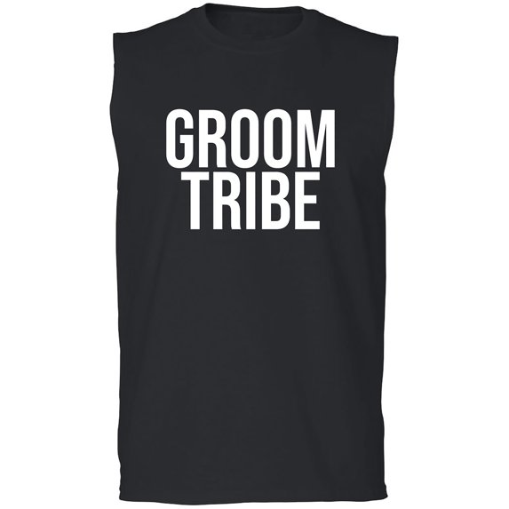 Groom Tribe Adult Sleeveless Tee
