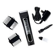 Groomer Essentials 4-in-1 Clipper - Features 5 Speed Options and 4 Adjustable Cutting Lengths - Includes Two Guide Comb Attachments a Cleaning Brush Blade Oil and a Charging Cord