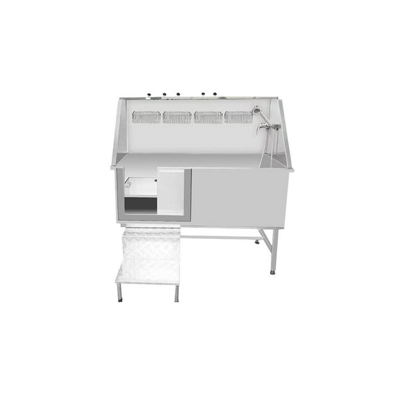 Groomer Essentials 48" Walk-In Tub - Left Side Door