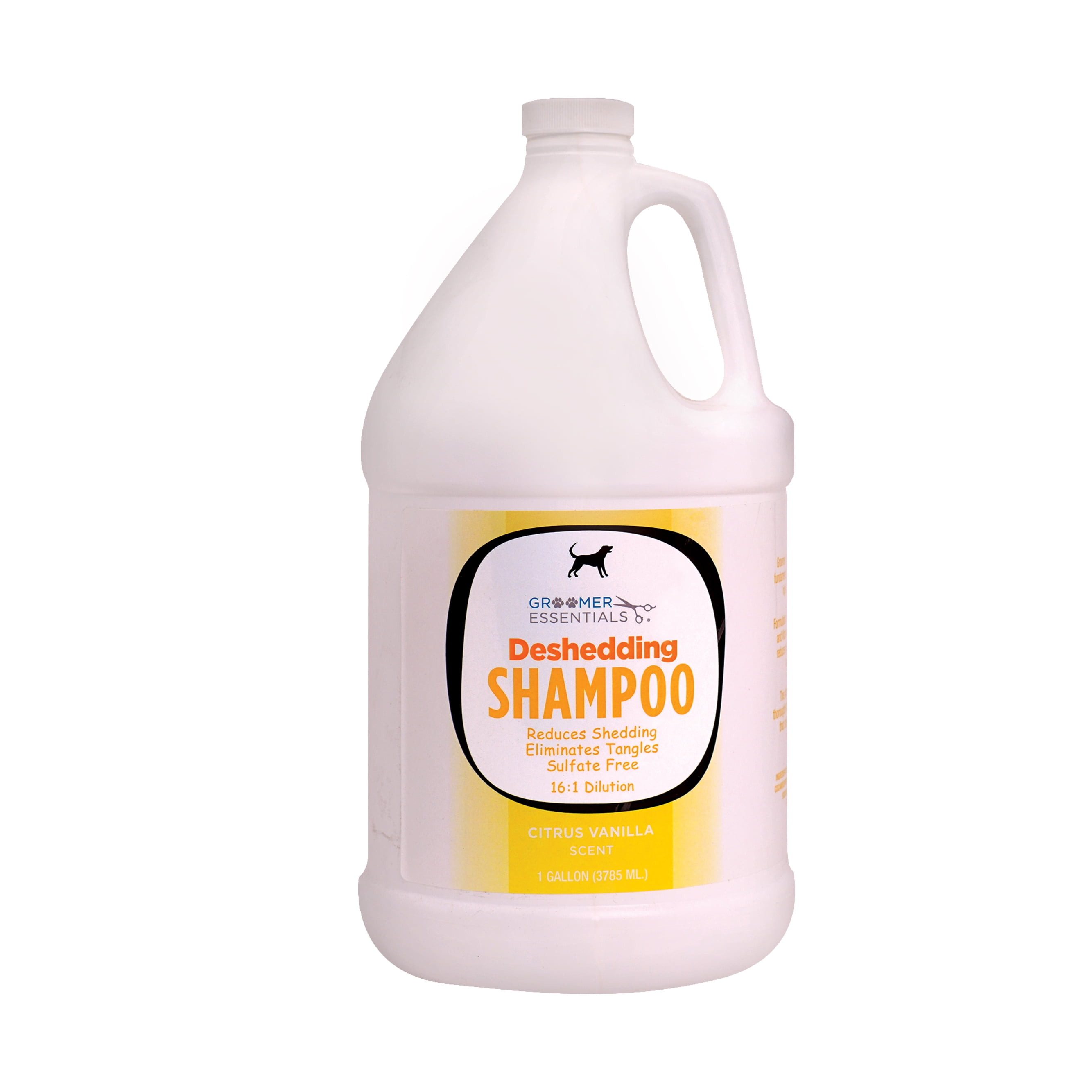 Groomer Essentials Professional Grade Deshedding Shampoo Gallon with Omega 3 6 Fatty Acids and Vitamin E Walmart