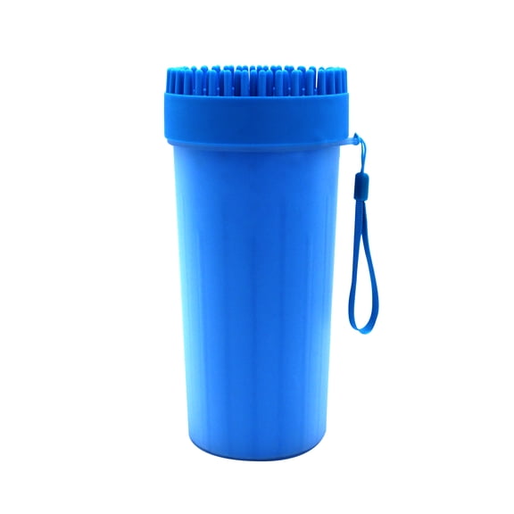 Groomer Essentials Extra Large 2-in-1 Dog Paw Cleaner & Washer - For German Shepherds  Great Danes  St. Bernards  Boxers  Mastiffs - Portable Pet Paw Cleaner & Dog Foot Washer