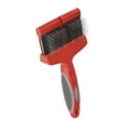 thumbnail image 1 of Groomer Essentials Flexible Slicker Brush - Double/Extra Firm, 1 of 5