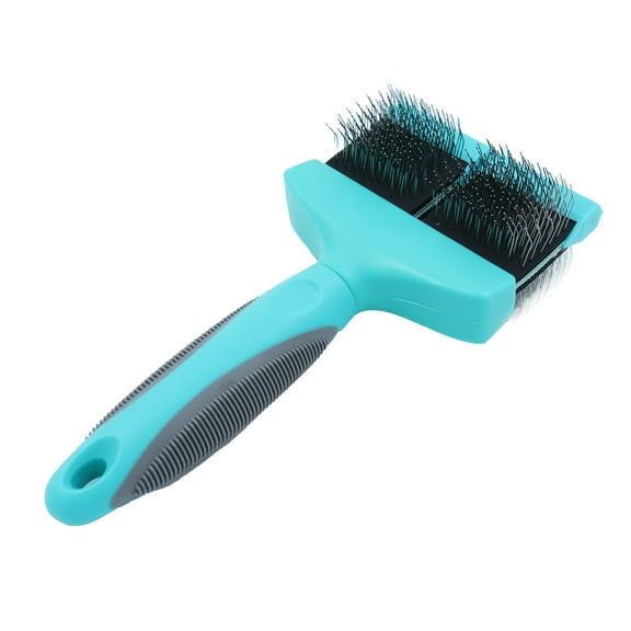 Groomer Essentials Flexible Slicker Brush - Double/Soft