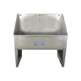 thumbnail image 1 of Groomers Best  36 in. Standard Stainless Steel Standard Bathing Tub with Left Drain, 1 of 1