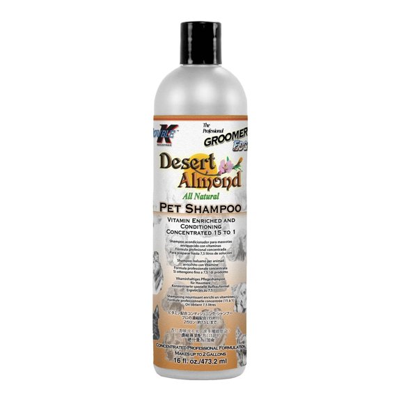 Groomers Edge Desert Almond Concentrate 15:1 Shampoo -16 oz
