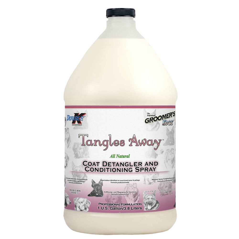 Groomers Edge Tangles Away Spray Detangler - Gallon