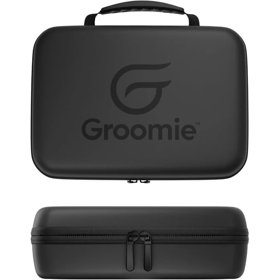 Groomie Travel Case for BaldiePro Electric Head Shaver for Men, Sleek Portable Bag Type Shaving Kit
