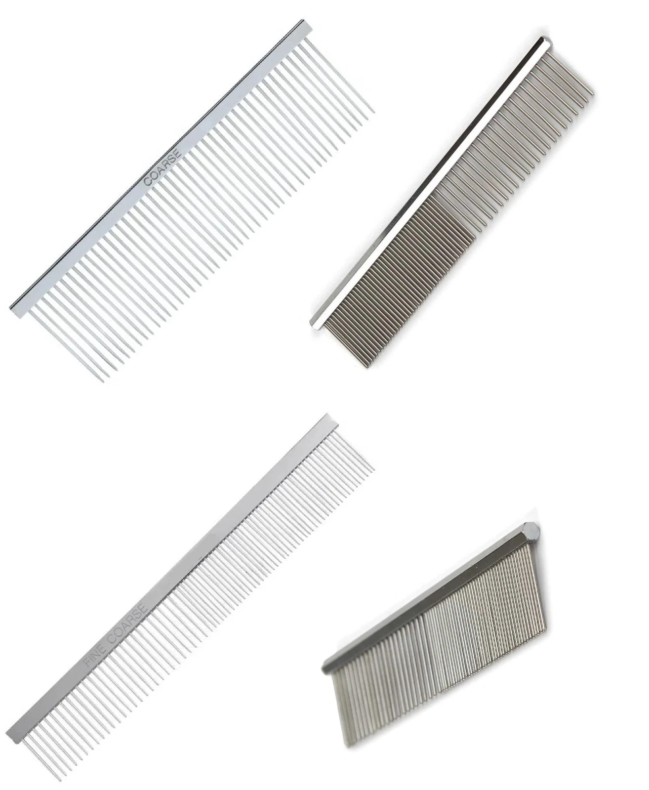 Comb Hound Grooming Combs Versatile Pro Greyhound Style Dog Cat and Small Animal ...