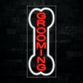 thumbnail image 1 of Grooming-LED Neon Sign 12"L x 30"H #30990, 1 of 3