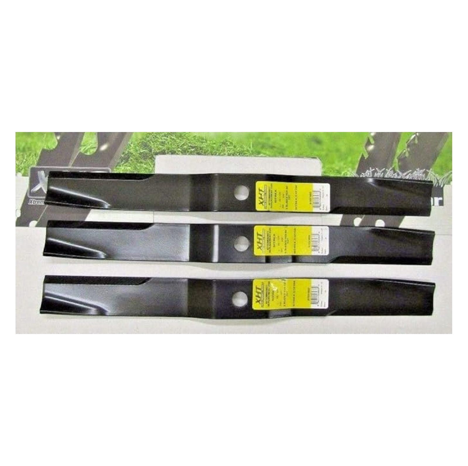 Grooming Mower Replacement Blades Part Accessories, 60-Inch, 3-Pack