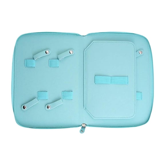 Grooming Tool Storage Bag Pet Scissors Case Travel Organizer PU Leather for Dog Cat Groomers
