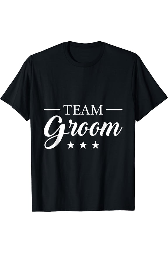 Grooms Bachelor Crew Party Squad Team Groom T-Shirt, Unisex T-Shirt