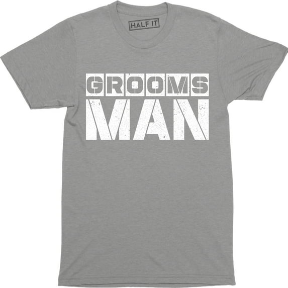 Grooms Man Funny Wedding Marriage Men's T-Shirt