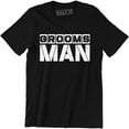 thumbnail image 1 of Grooms Man Funny Wedding Marriage Men's T-Shirt, 1 of 4
